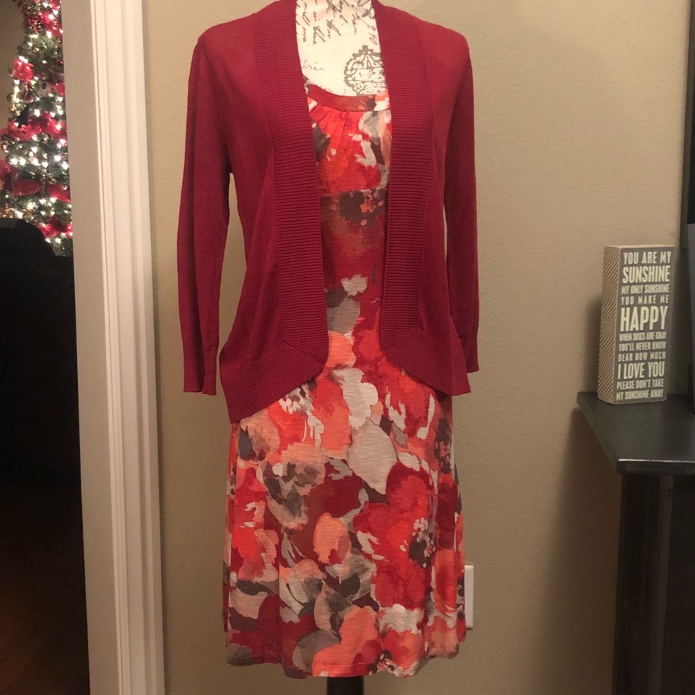 Tommy Bahama Dress with Sweater